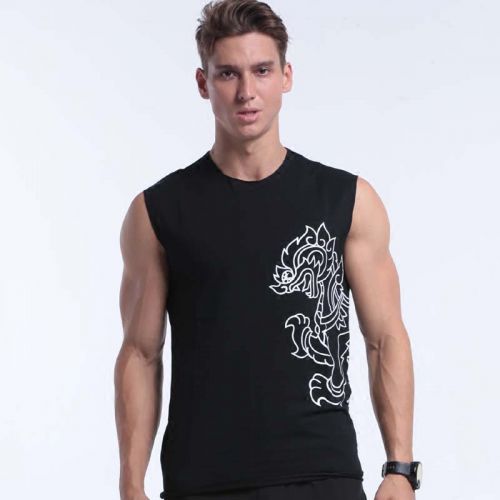 Débardeur sport homme en coton - Ref 539160