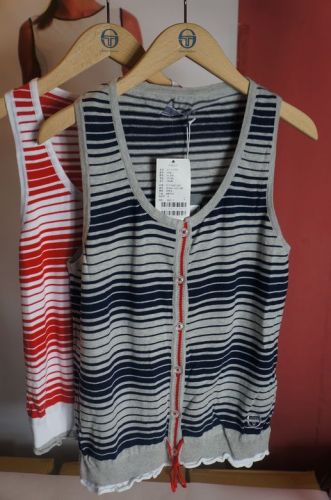 Débardeur sport femme SERGIO TACCHINI en coton - Ref 539973