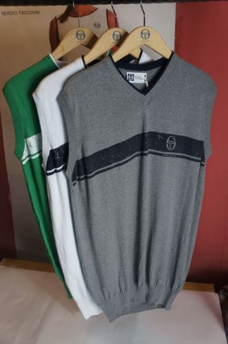 Débardeur sport homme SERGIO TACCHNI en coton - Ref 540152