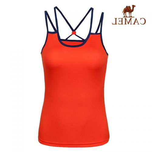 Débardeur sport pour femme CAMEL en polyester - Ref 2026945