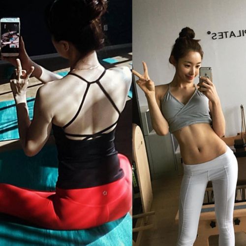 Débardeur sport pour femme en polyester - Ref 2027062