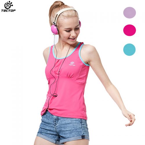 Débardeur sport pour femme TECTOP en nylon - Ref 2027552