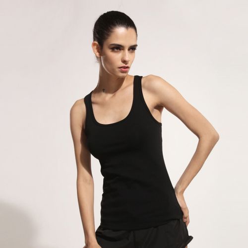 Débardeur sport pour femme en coton - Ref 2027619
