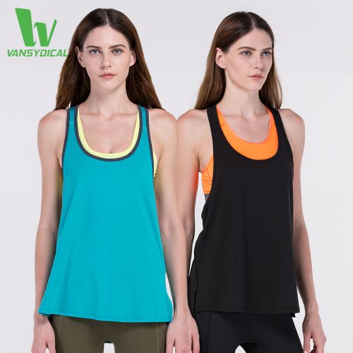 Débardeur sport pour femme en nylon - Ref 2028025