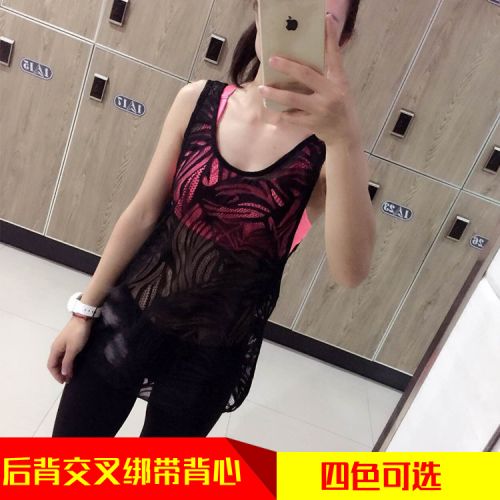 Débardeur sport pour femme ZAELY en nylon - Ref 2028362