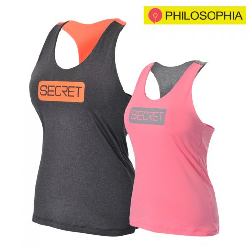 Débardeur sport pour femme PHILOSOPHIA en polyester - Ref 2028470