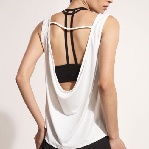 Débardeur sport pour femme en polyester - Ref 2028551