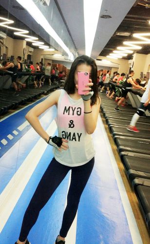 Débardeur sport pour femme HRLD en polyester - Ref 2028651