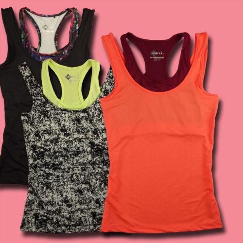 Débardeur sport pour femme en polyester - Ref 2028723