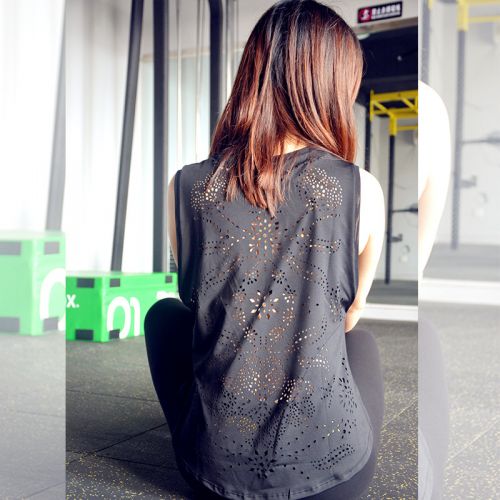 Débardeur sport pour femme SHINNING en polyester - Ref 2028732