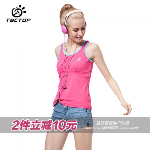 Débardeur sport pour femme TECTOP en polyester - Ref 2028782