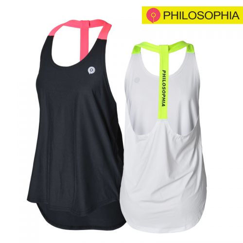 Débardeur sport pour femme PHILOSOPHIA en polyester - Ref 2028894