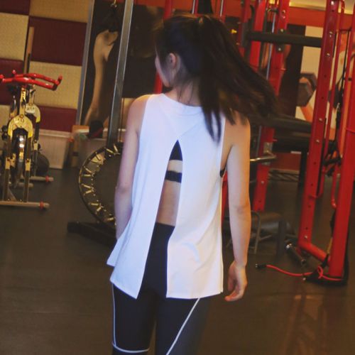 Débardeur sport pour femme HEART en coton - Ref 2029174