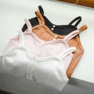 Débardeur sport pour femme JUSTONE en coton - Ref 2029438