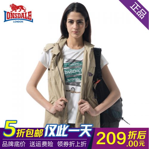 Débardeur sport pour femme LONSDALE en nylon - Ref 2029490