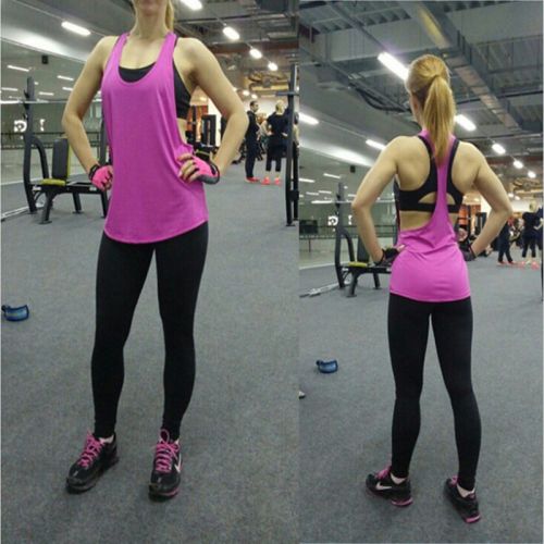 Débardeur sport pour femme en nylon - Ref 2029505