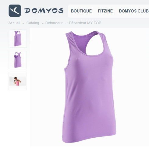 Débardeur sport pour femme - Ref 2029562