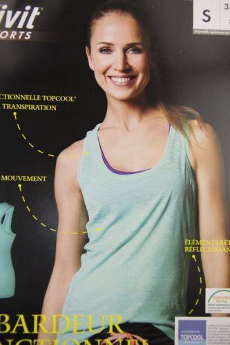 Débardeur sport pour femme en polyester - Ref 2029631