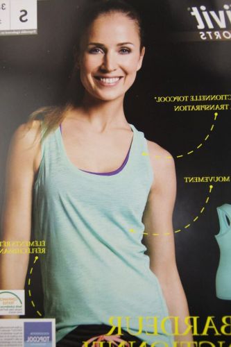 Débardeur sport pour femme en polyester - Ref 2029632