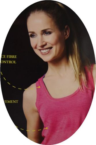 Débardeur sport pour femme en polyester - Ref 2029968