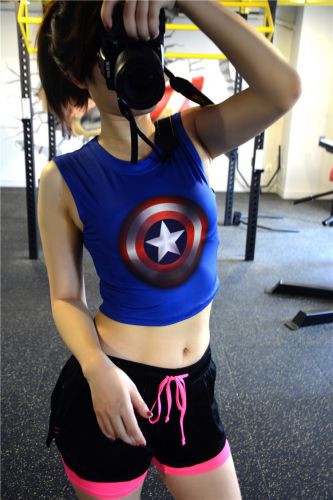 Débardeur sport pour femme en polyester - Ref 2030272