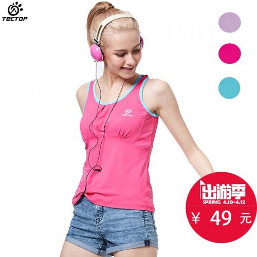 Débardeur sport pour femme TECTOP en nylon - Ref 2030412