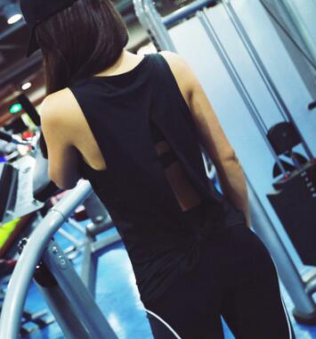 Débardeur sport pour femme en coton - Ref 2030421