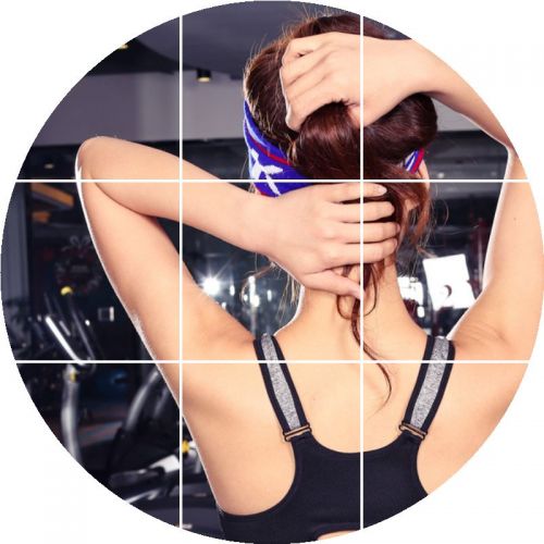 Débardeur sport pour femme en nylon - Ref 2030482