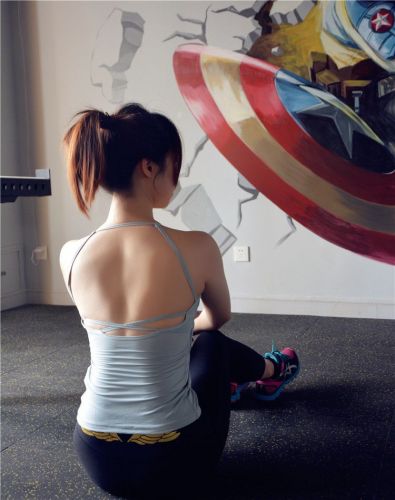 Débardeur sport pour femme en polyester - Ref 2031034