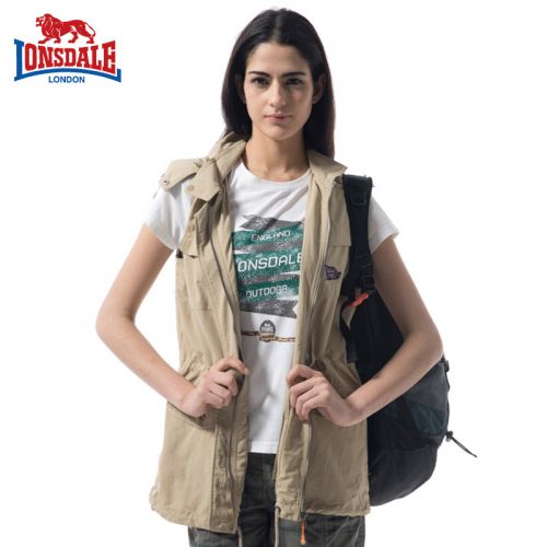 Débardeur sport pour femme LONSDALE en nylon - Ref 2031045