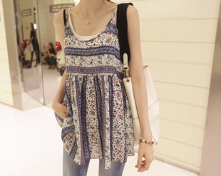 Débardeur sport pour femme NIPONJJUYA en coton - Ref 2031102