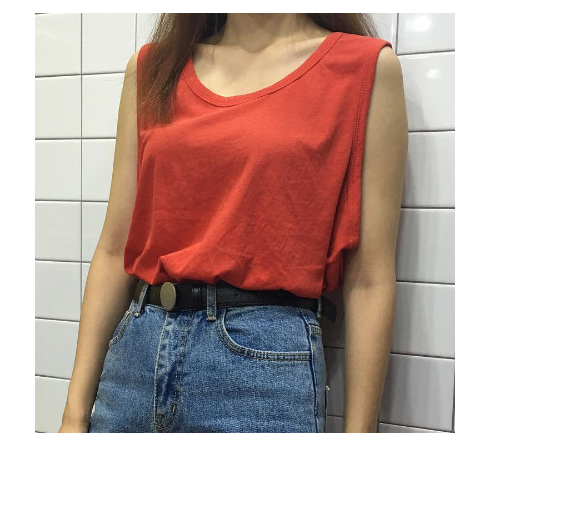 Débardeur sport pour femme MIXXMIX en coton - Ref 2031120