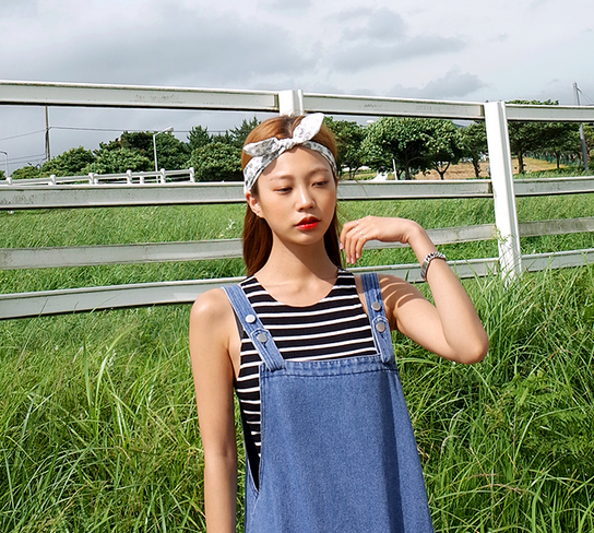 Débardeur sport pour femme UNBUTTON en coton - Ref 2031123