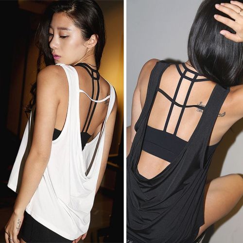 Débardeur sport pour femme en polyester - Ref 2031124