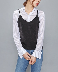 Débardeur sport pour femme A-IN en polyester - Ref 2031228