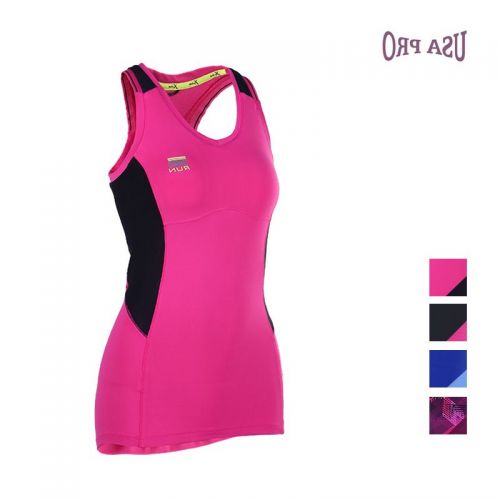 Débardeur sport pour femme USA PRO en polyester - Ref 2031293