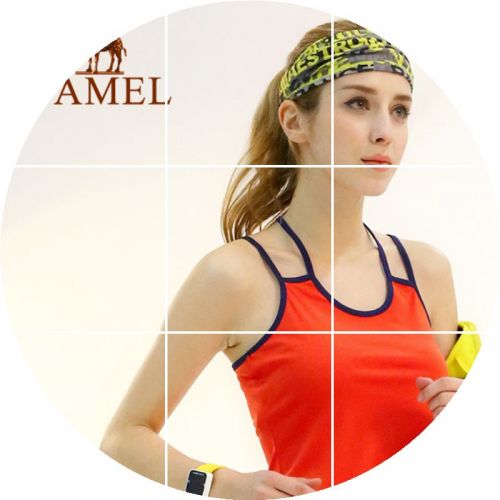 Débardeur sport pour femme CAMEL en polyester - Ref 2031332