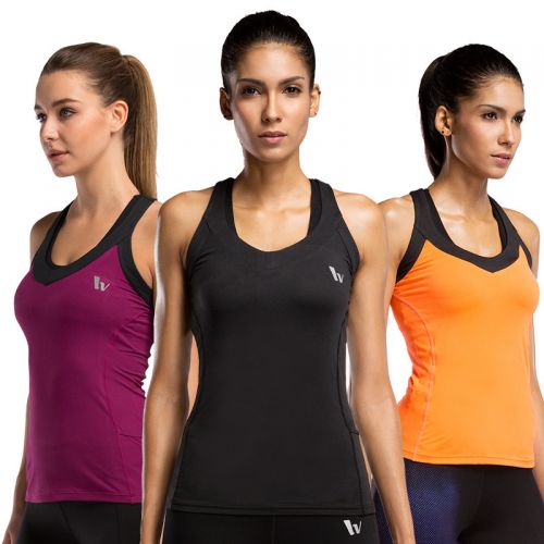 Débardeur sport pour femme en nylon - Ref 2031447