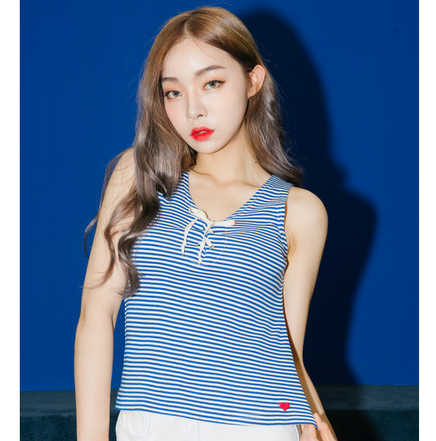 Débardeur sport pour femme MIXXMIX en coton - Ref 2031463