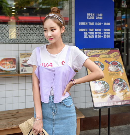 Débardeur sport pour femme MIGUNSTYLE en coton - Ref 2031465