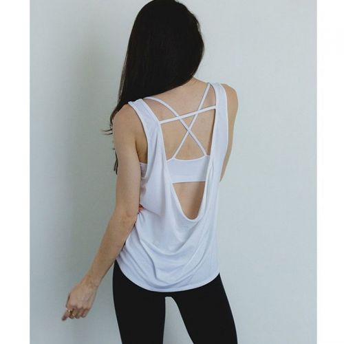 Débardeur sport pour femme en polyester - Ref 2031476