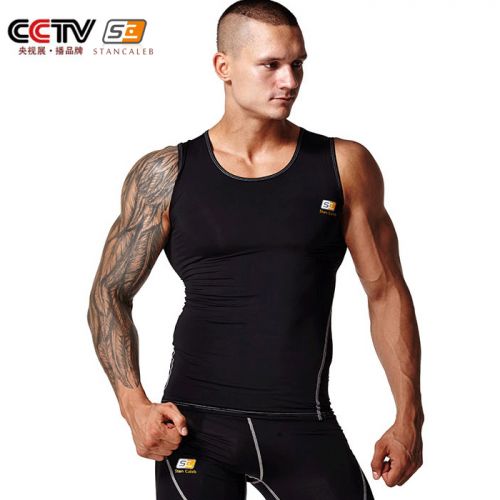 Débardeur sport pour homme STAN CALEB en nylon - Ref 2022224