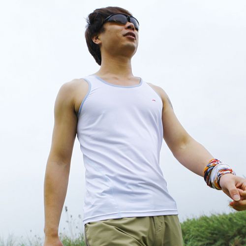 Débardeur sport pour homme TOUGHMAN en polyester - Ref 2022390