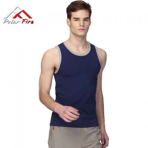 Débardeur sport pour homme POLAR FIRE en coton - Ref 2022591