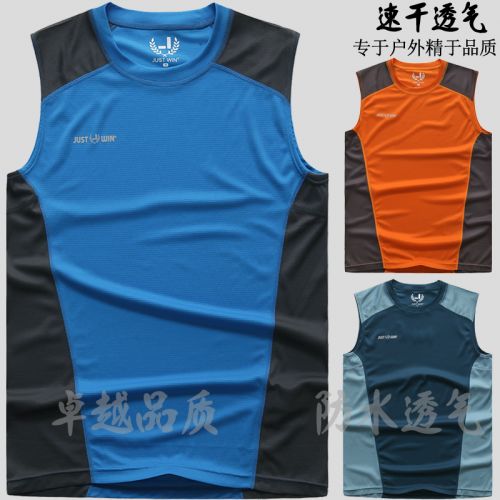 Débardeur sport pour homme JUST WIN en polyester - Ref 2022915