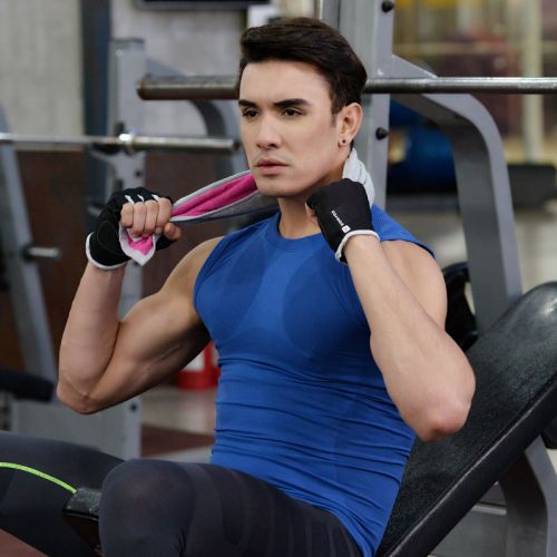 Débardeur sport pour homme en nylon - Ref 2022964