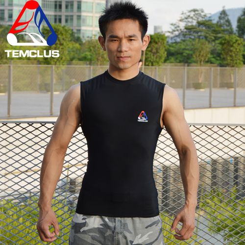 Débardeur sport pour homme TEMCLUS en nylon - Ref 2023166