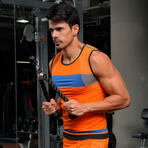 Débardeur sport pour homme en nylon - Ref 2023499