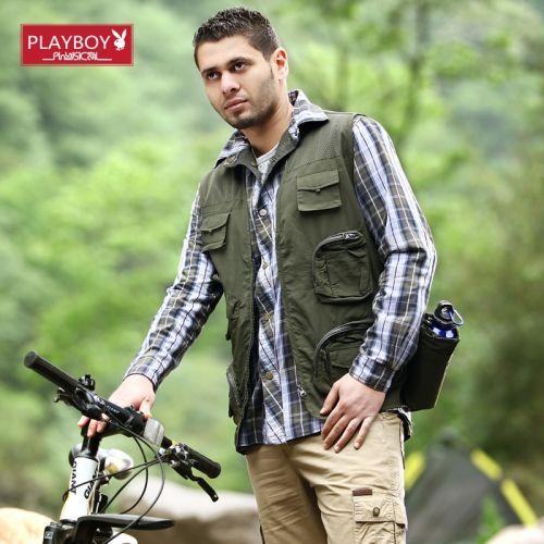 Débardeur sport pour homme PLAYBOY en nylon - Ref 2023534