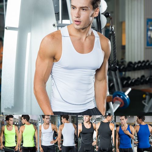 Débardeur sport pour homme en nylon - Ref 2023835